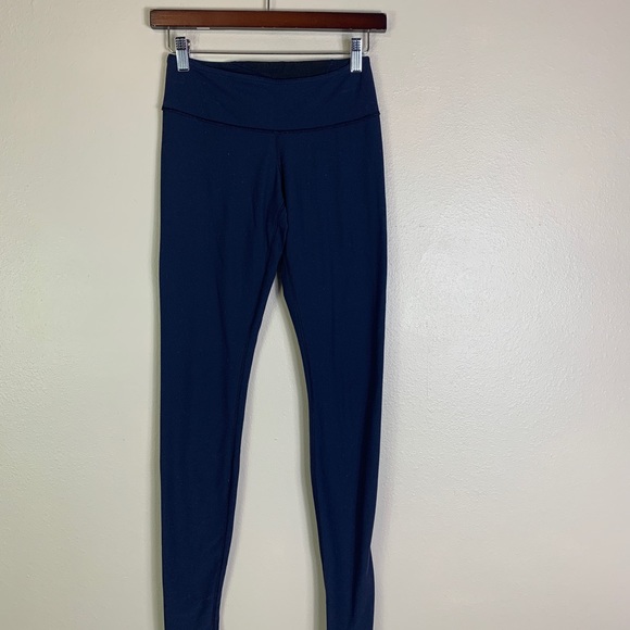 Lululemon Wunder Under Womens Reversible Leggings Size 4 Ankle Length 31” Inseam - Picture 9 of 11